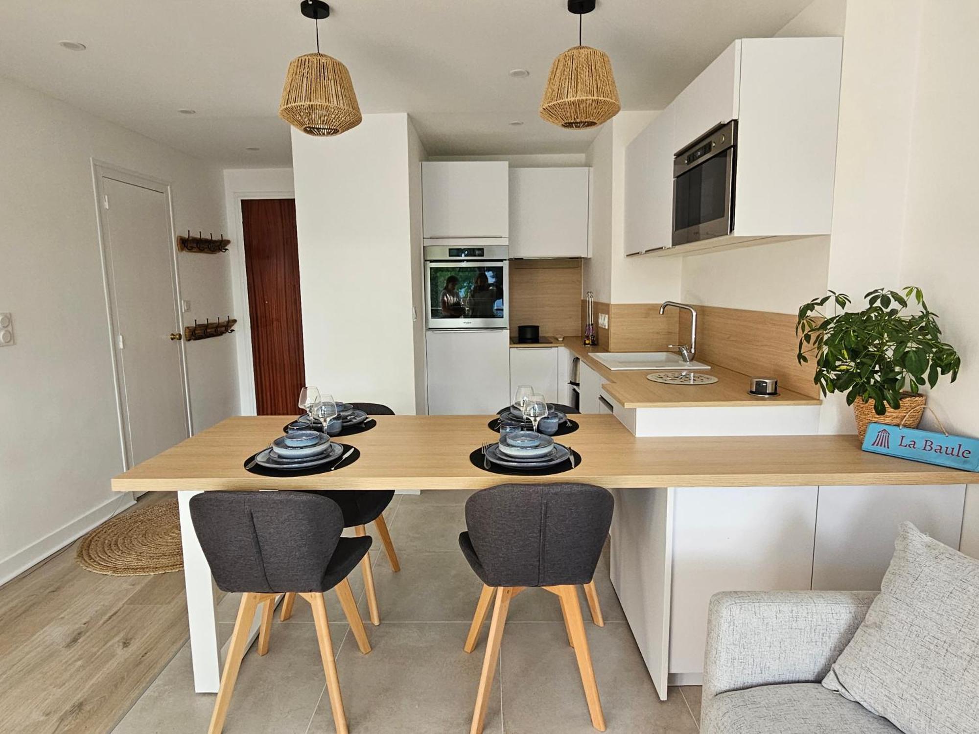 Le Capitole - Studio Plage Benoit Dans Residence Face Mer La Baule-Escoublac Exterior photo